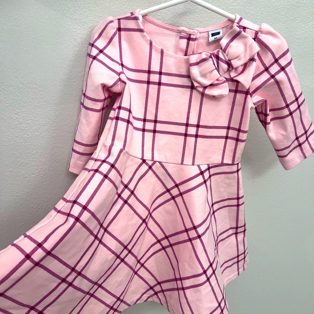 Girls plaid dress